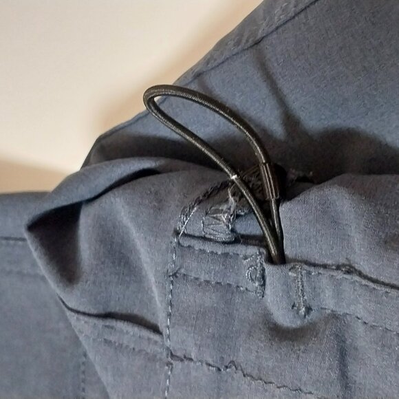 LL BEAN SIZE XXL 30" MULTISPORT NAVY BLUE ELASTIC WAIST PULL ON PANTS - Picture 9 of 16